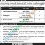 Jobs in National Defence University